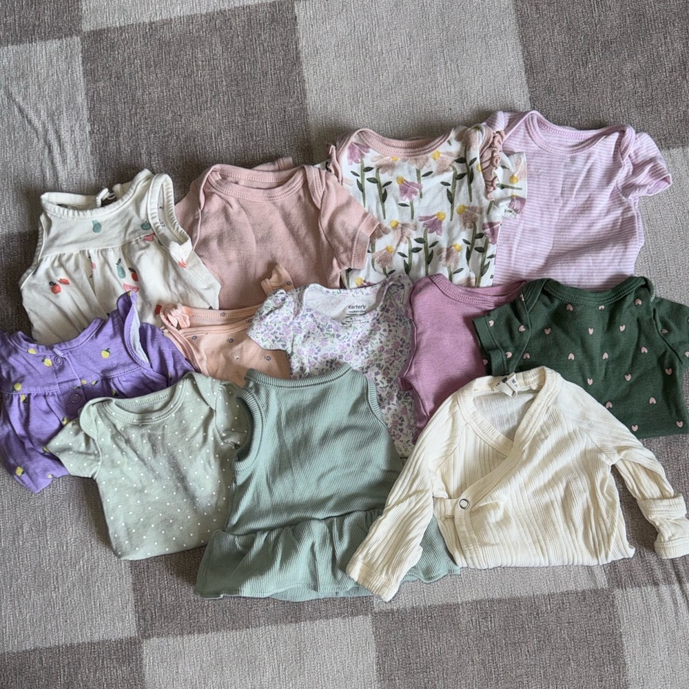 Newborn Girl Bodysuit Bundle